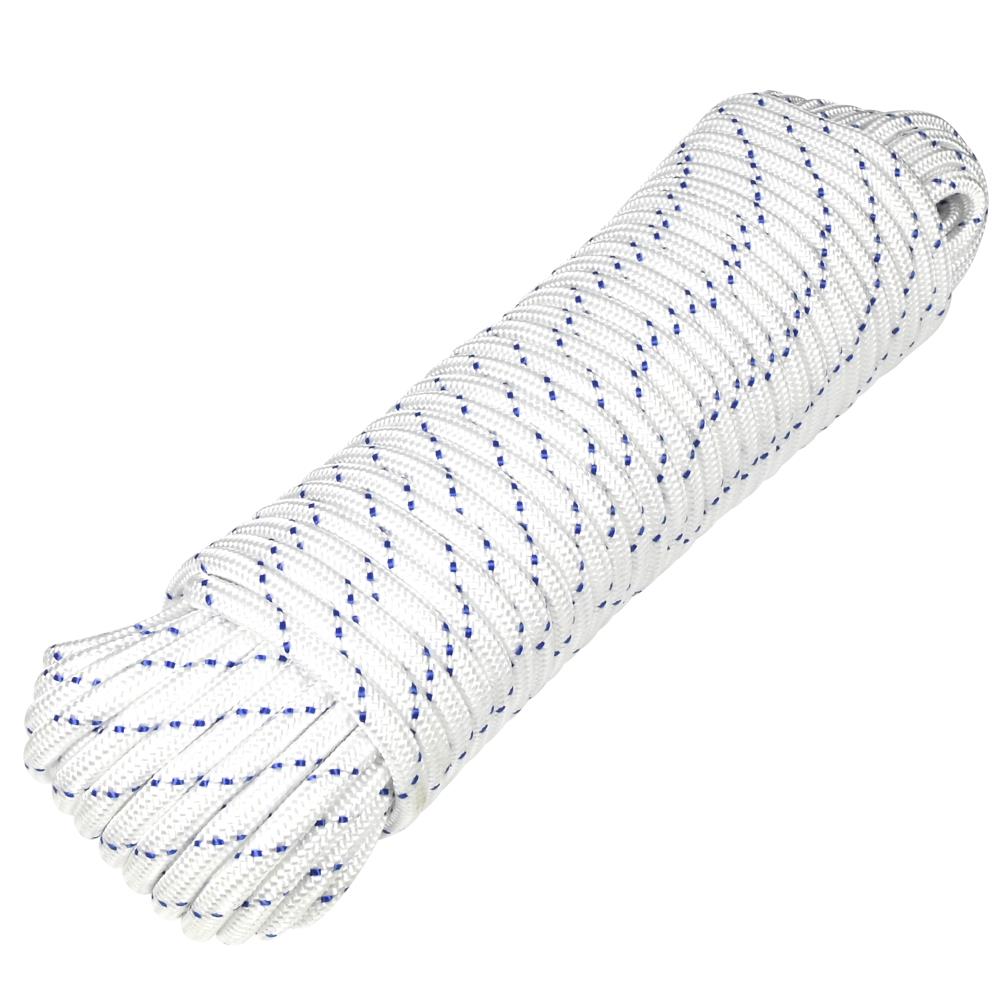 Touw 8 mm x 30 mtr wit