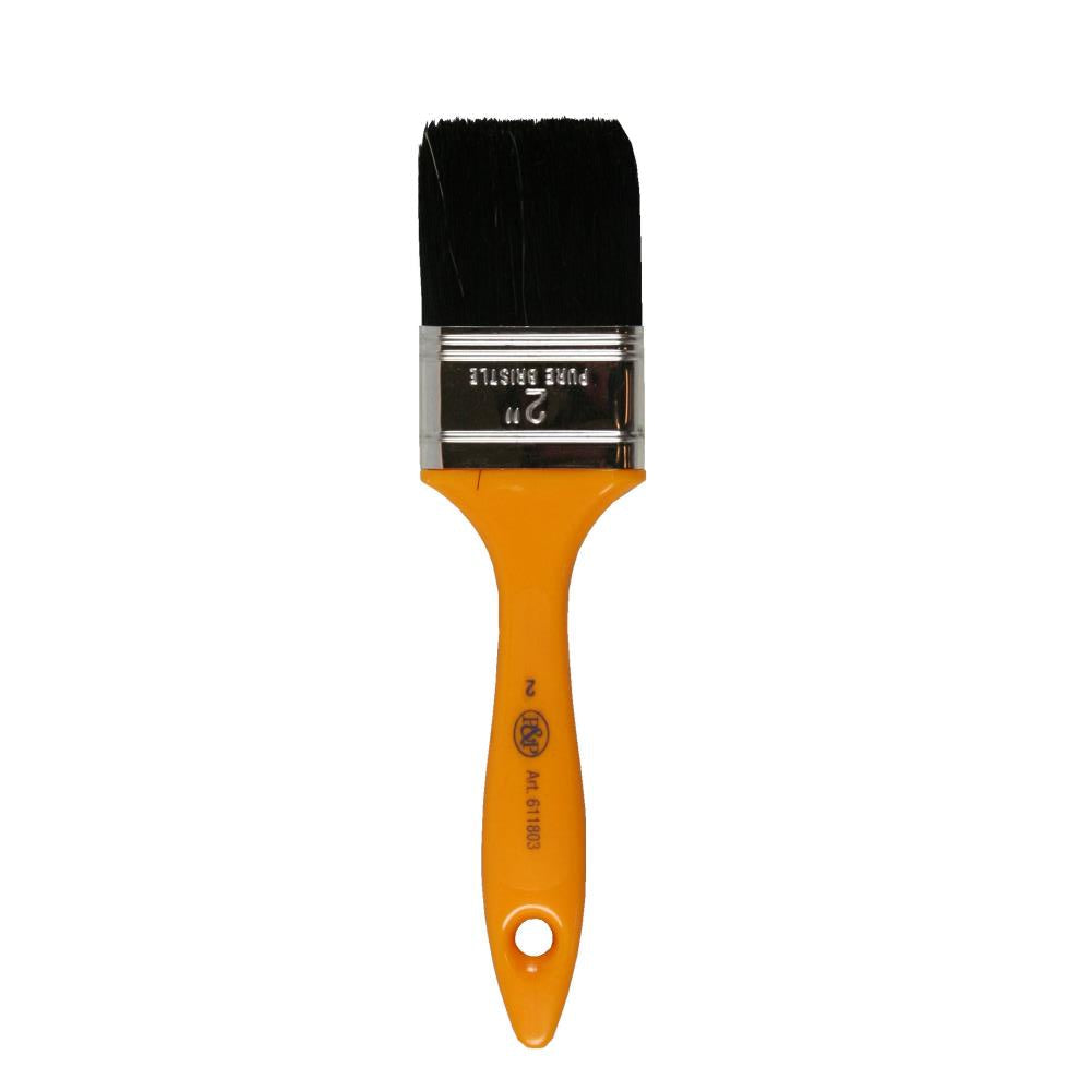 Paintbrush flat 2.0" yellow