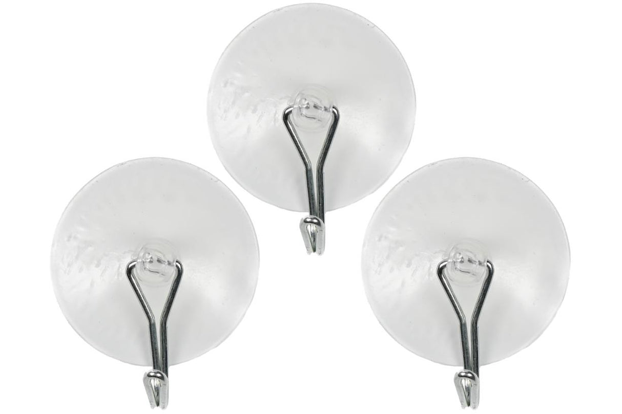 Saugnapf mit Haken 3-tlg ø45 mm