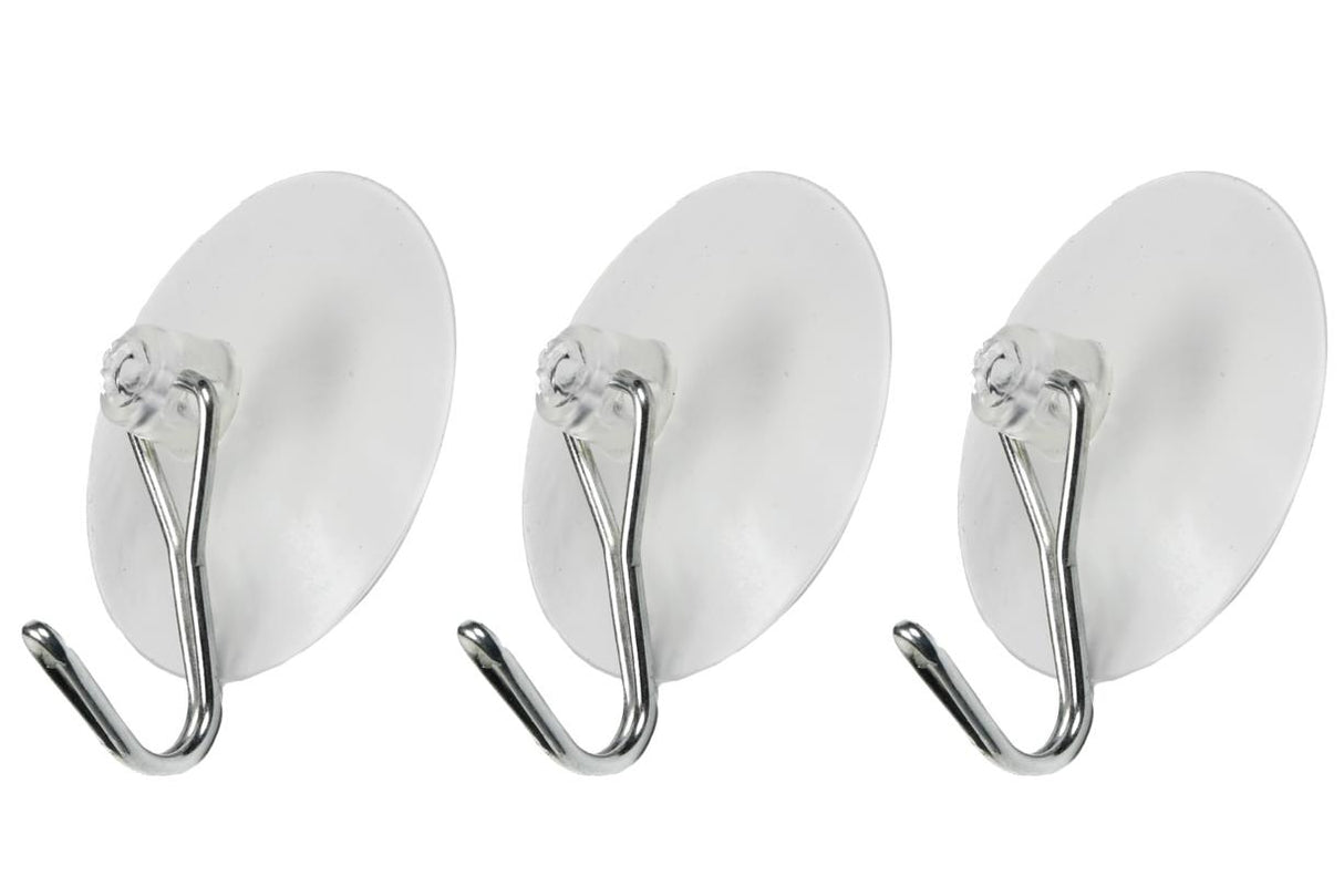 Saugnapf mit Haken 3-tlg ø45 mm