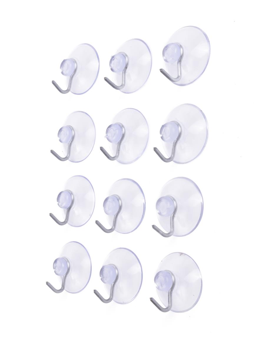 Ventouse + crochet 12 pcs ø30 mm