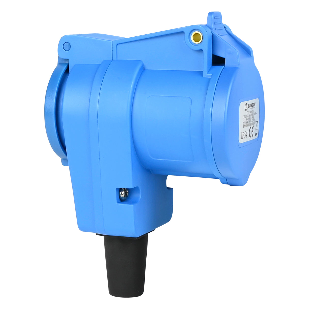 CEE square counter plug + socket