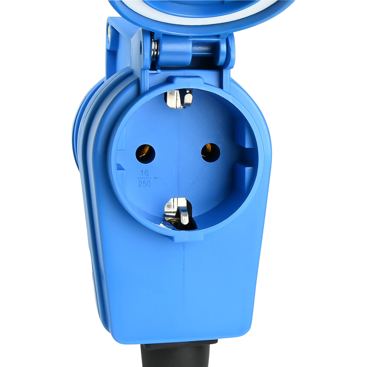 CEE square counter plug + socket