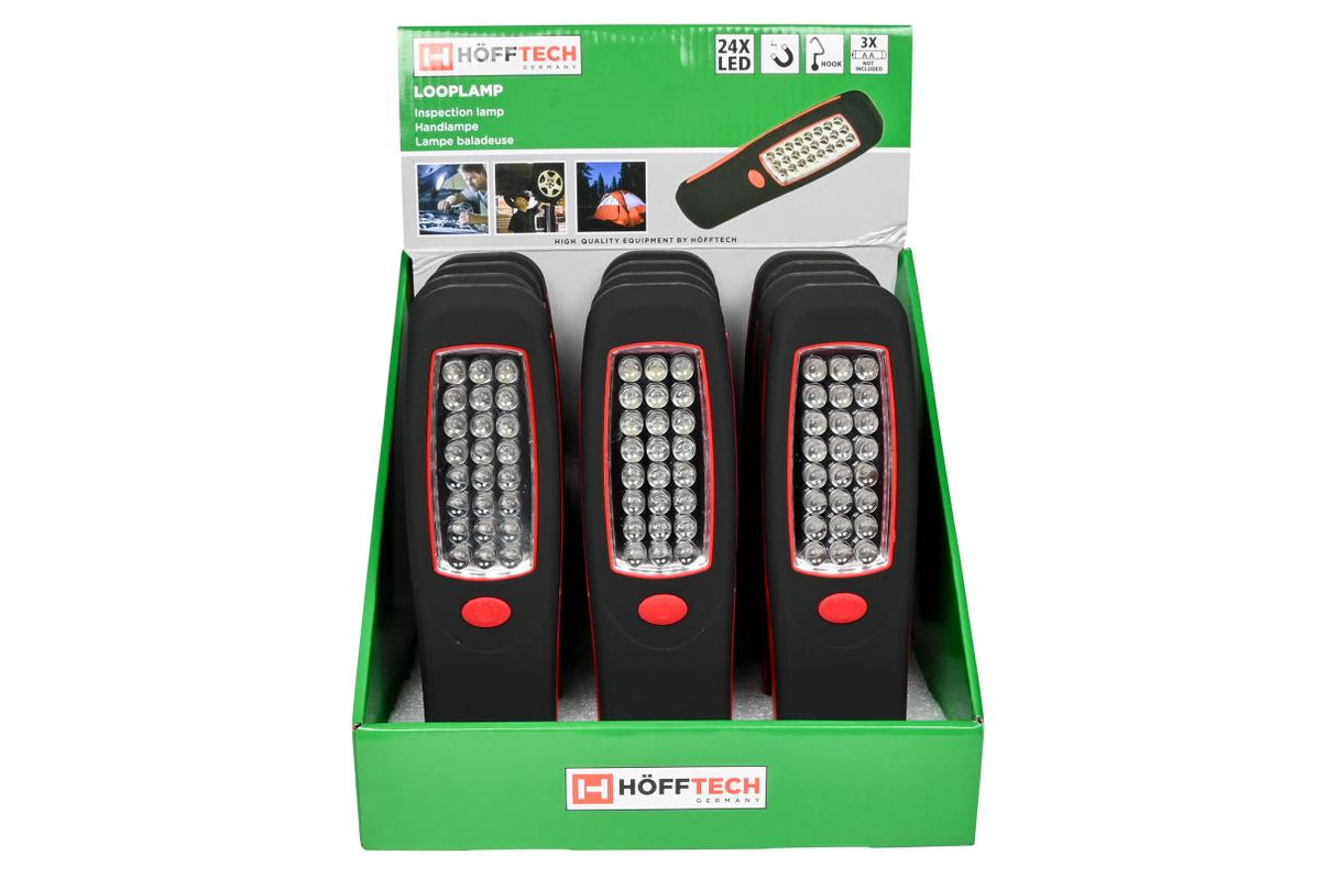 Looplamp 24 LED rubber + magneet display