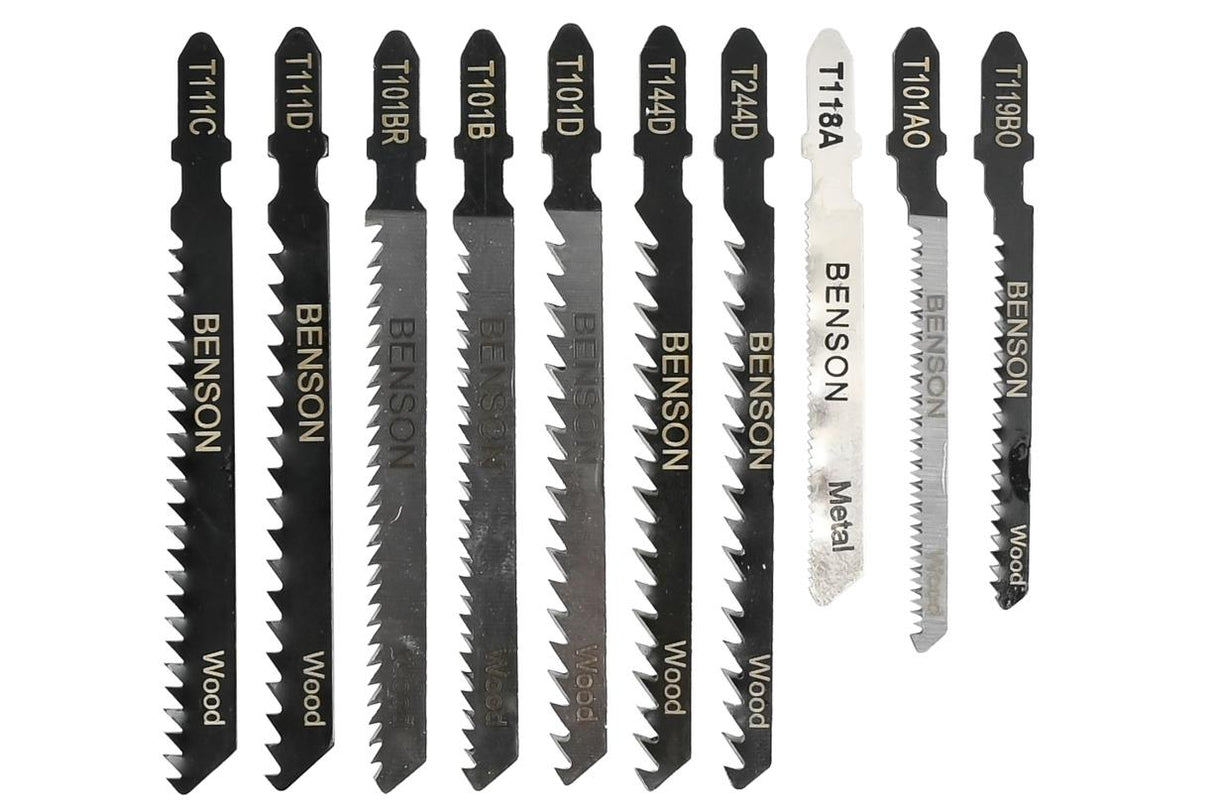 Lames scie sauteuse 10 pcs bois tige-t profi
