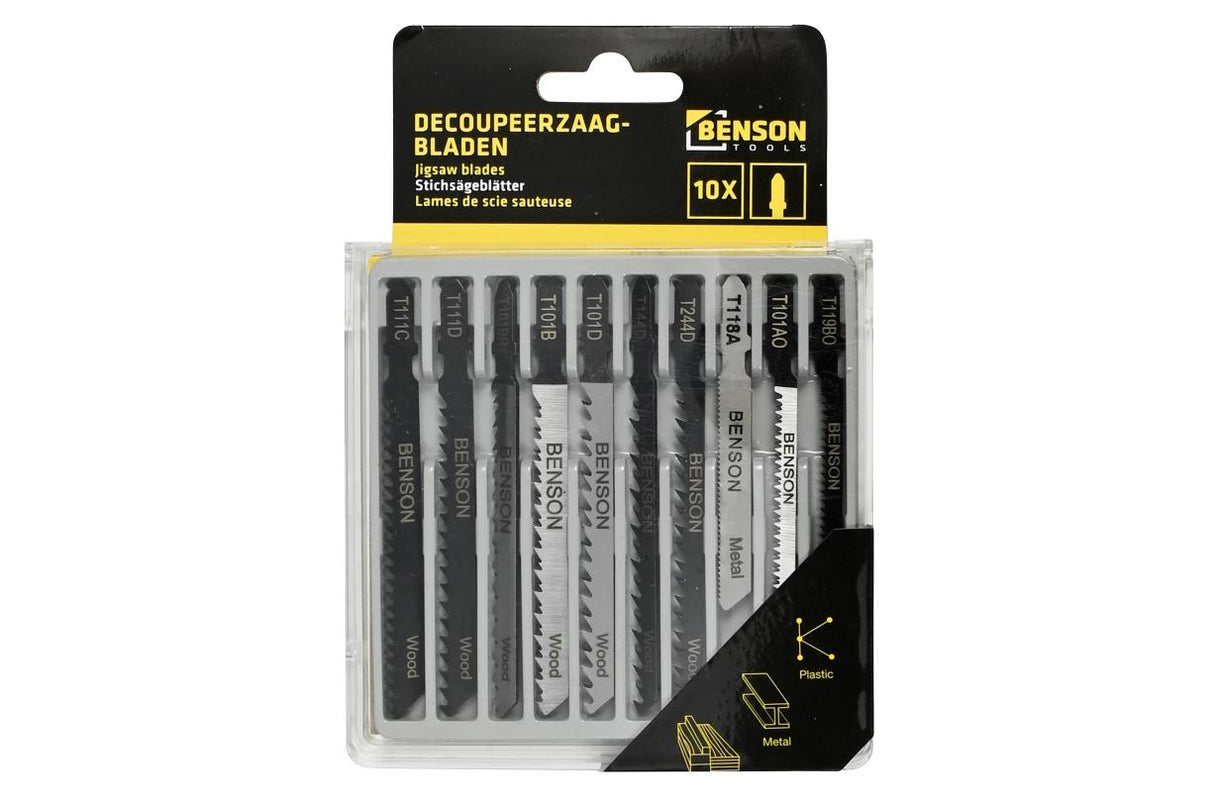 Lames scie sauteuse 10 pcs bois tige-t profi
