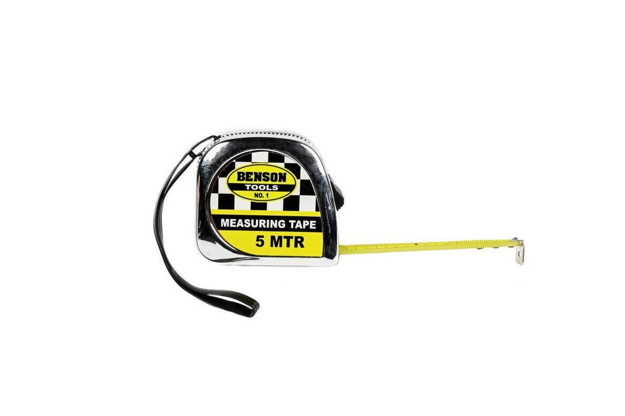 Measuring tape chrome 5 m x 19 mm