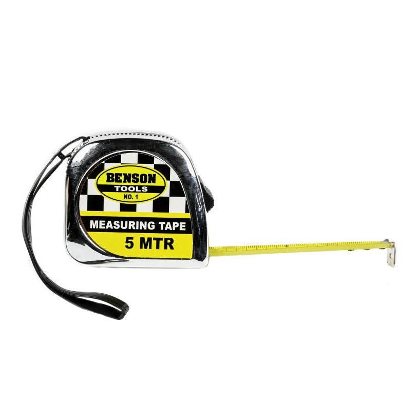 Measuring tape chrome 5 m x 19 mm