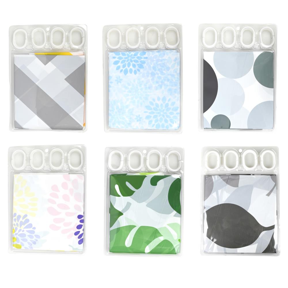 Shower curtain 12 hooksmix