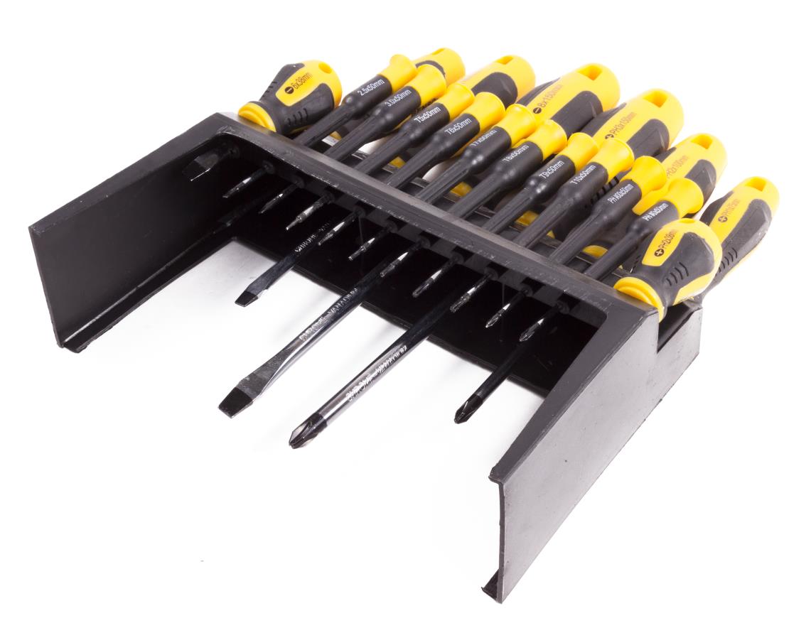 Jeu de tournevis 18 pcs + support