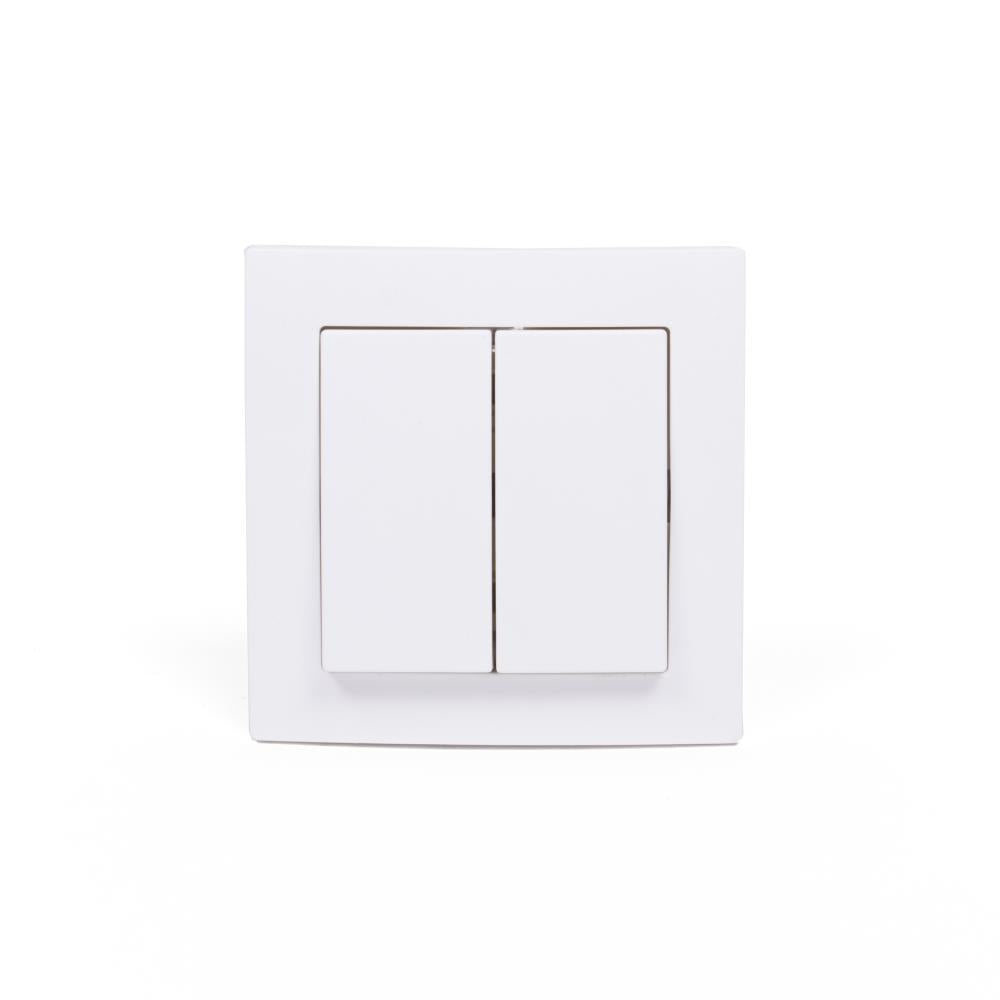 Schakelaar wissel inbouw wit