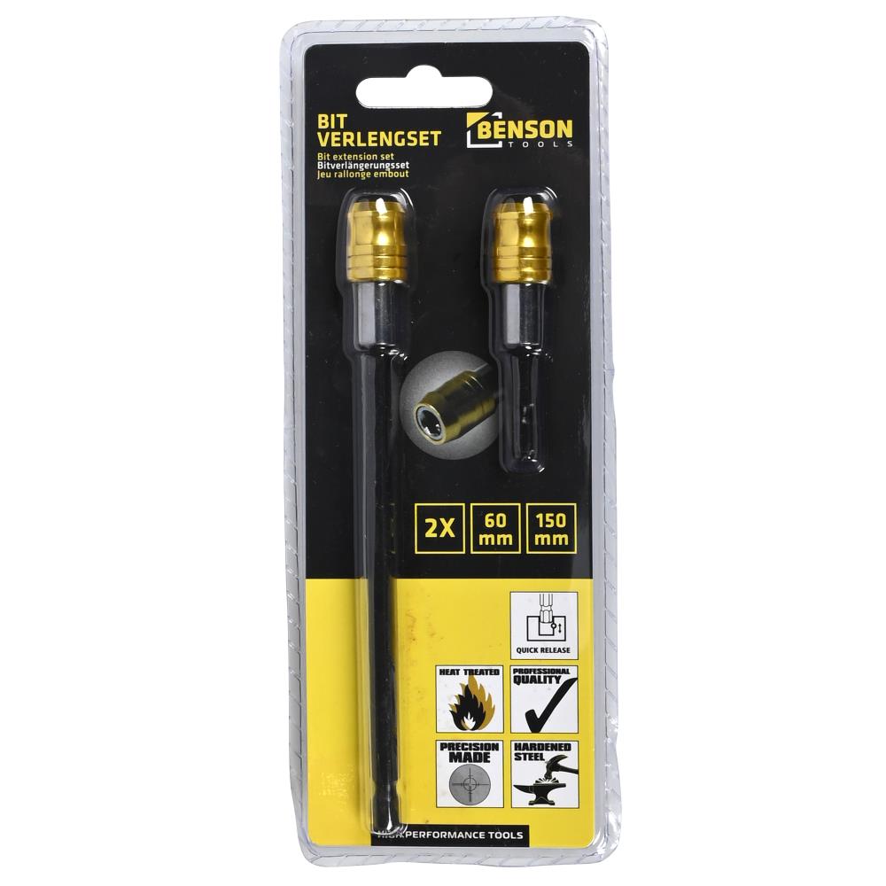 Jeu rallonge embout 2 pcs quick release
