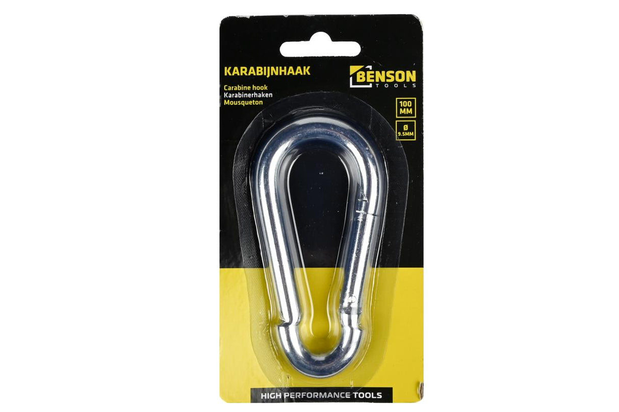 Carabiner hook 9.5 mm 3/8"