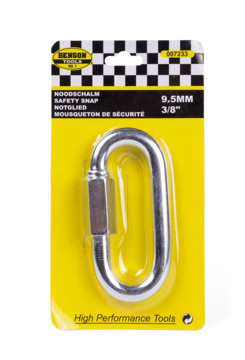 Mousqueton de sécurité 9,5 mm 3/8"