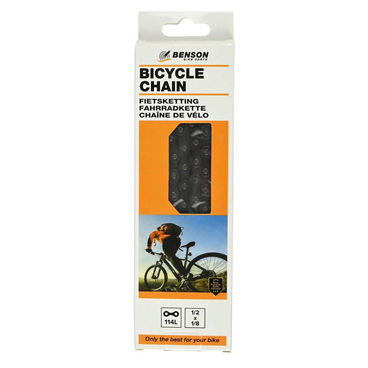 Fahrradkette 1/2 x 1/8 x 114l