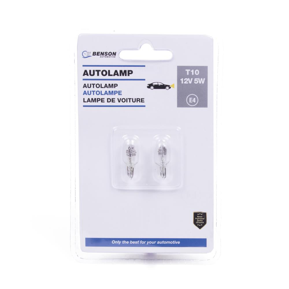 Mini lampe auto t10 12V 5W 2 pcs