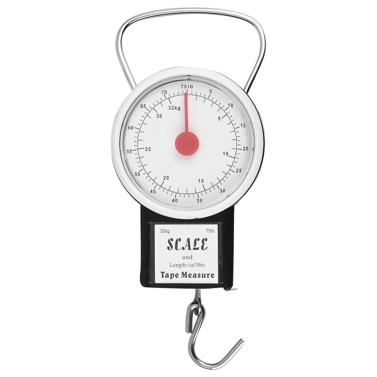 Spring balance case 32 kg + measuring tape