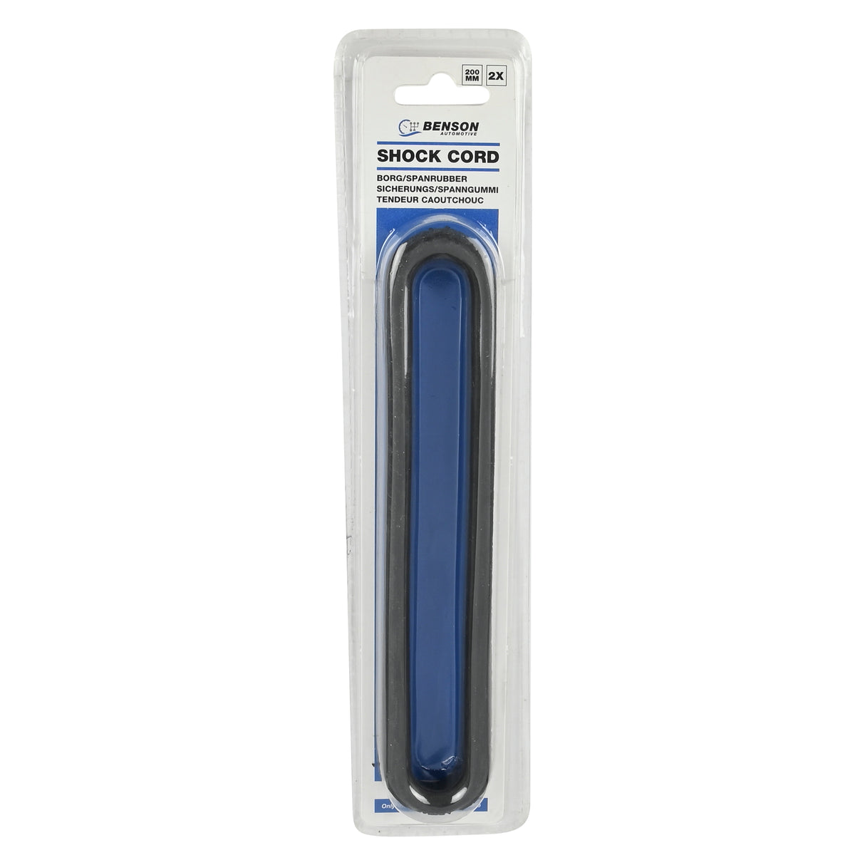 Borg/spanrubber 200 mm 2 dlg