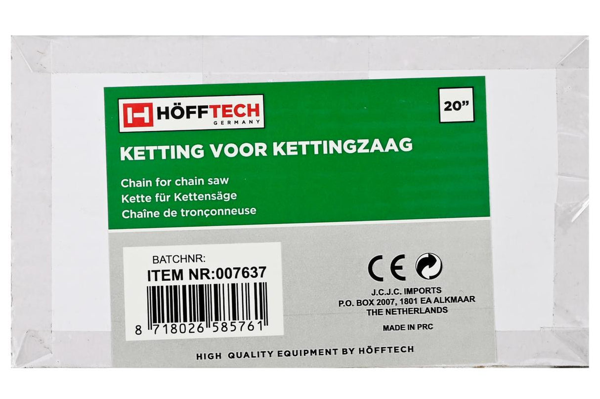Ketting voor kettingzaag 20"