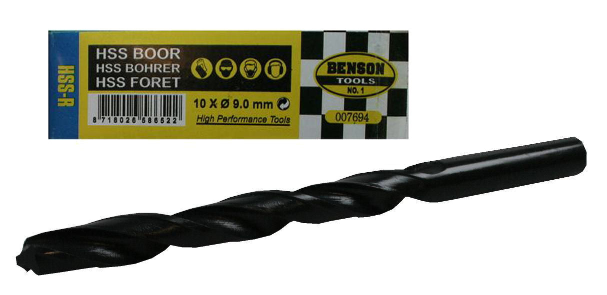 HSS Bohrer 9.0 mm 10-tlg