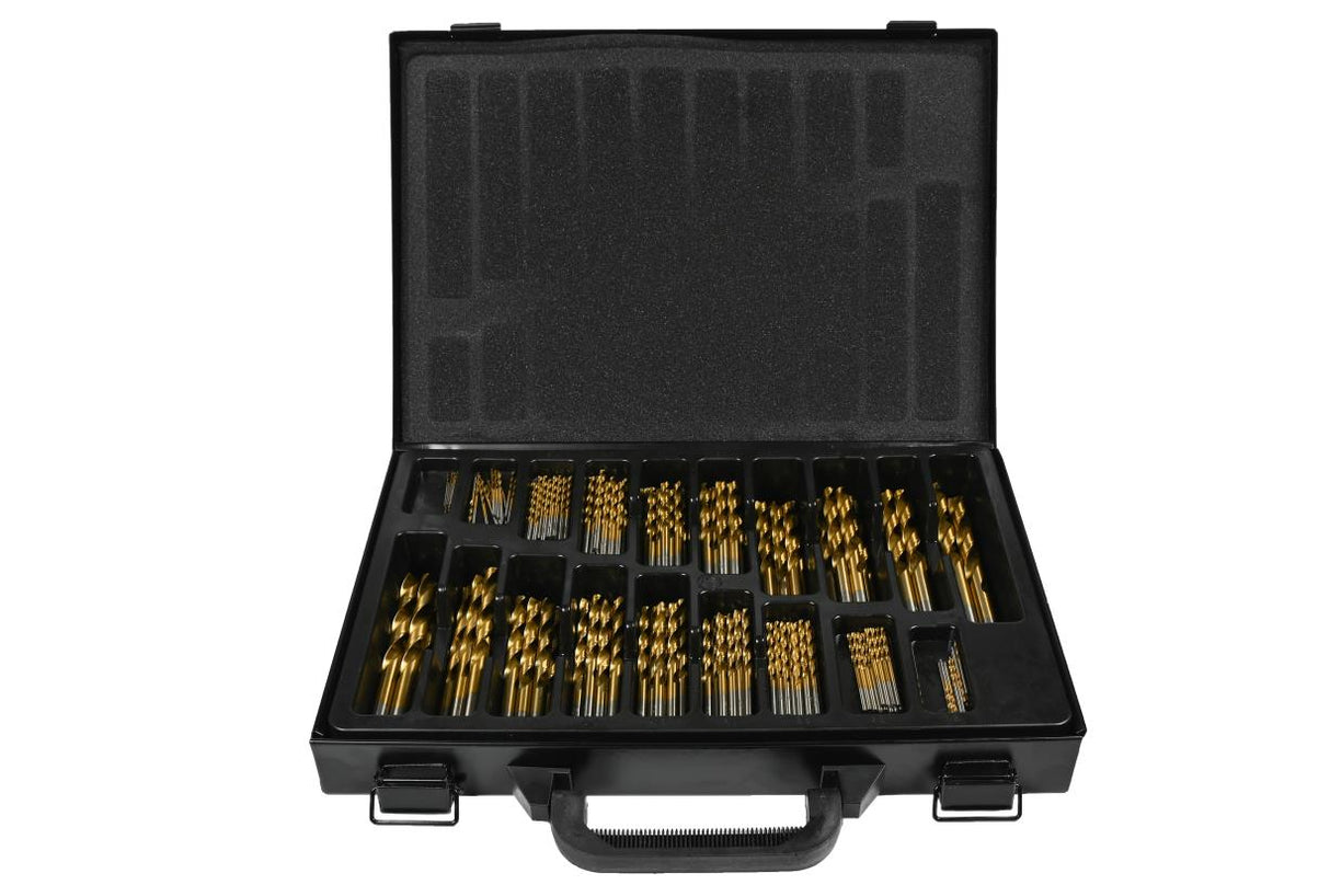 Jeu de forets 170 pcs HSS titane coated