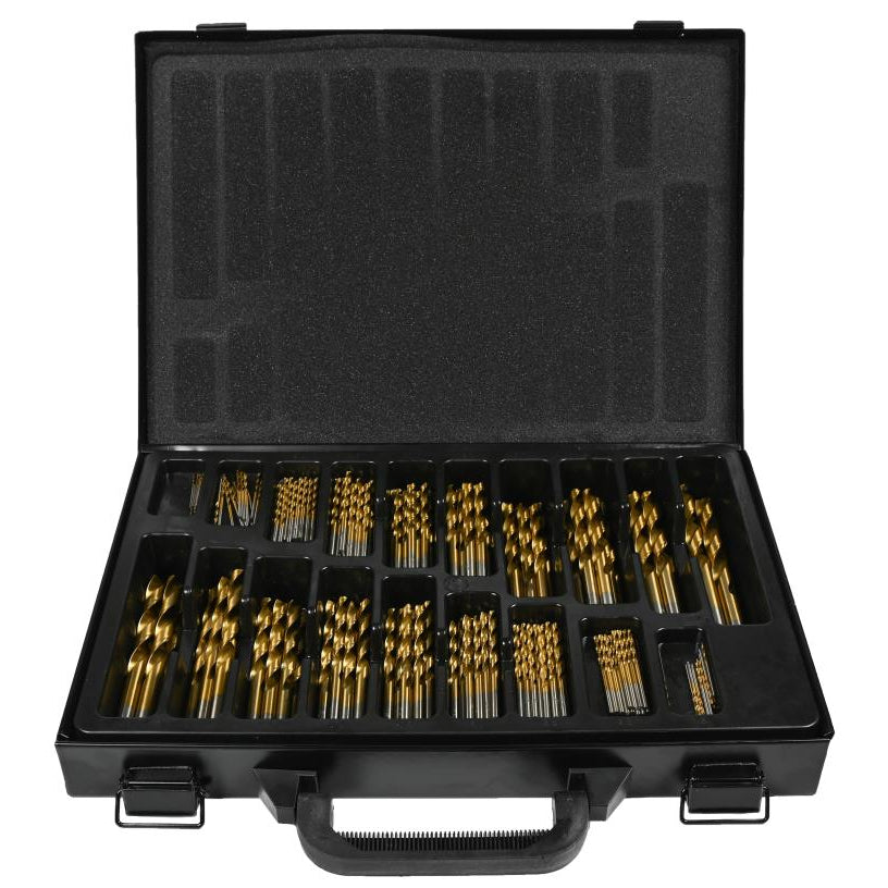 Jeu de forets 170 pcs HSS titane coated