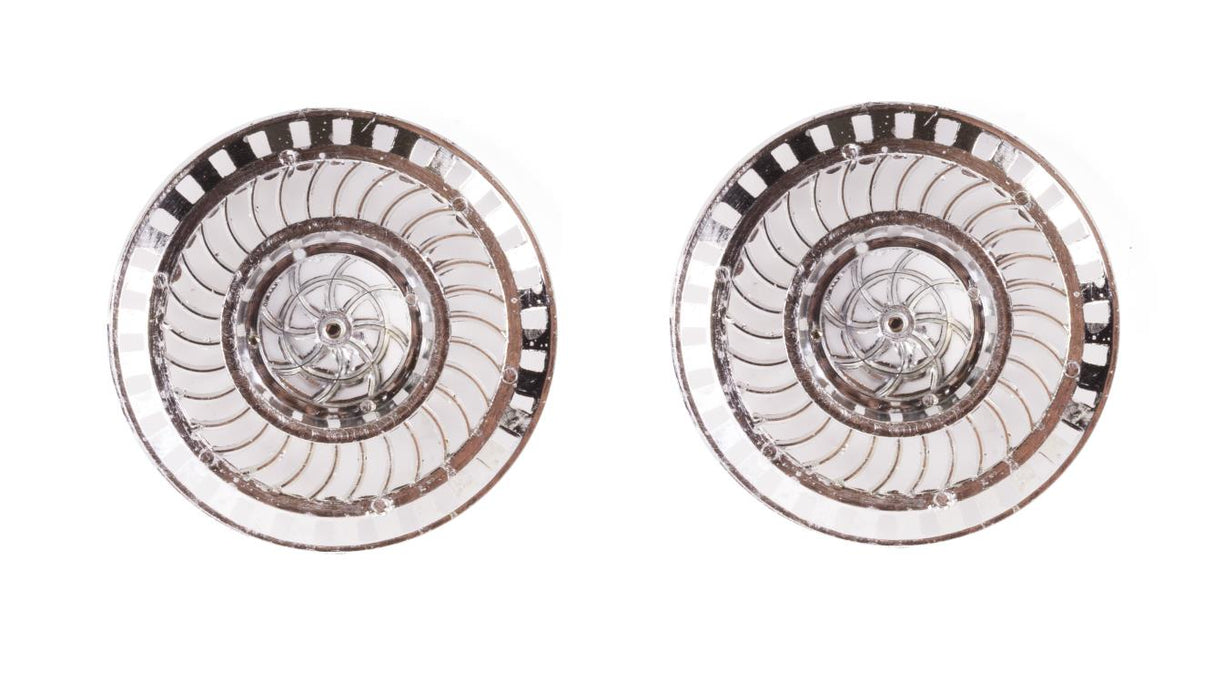 Grille d'évier chrome 2 pcs
