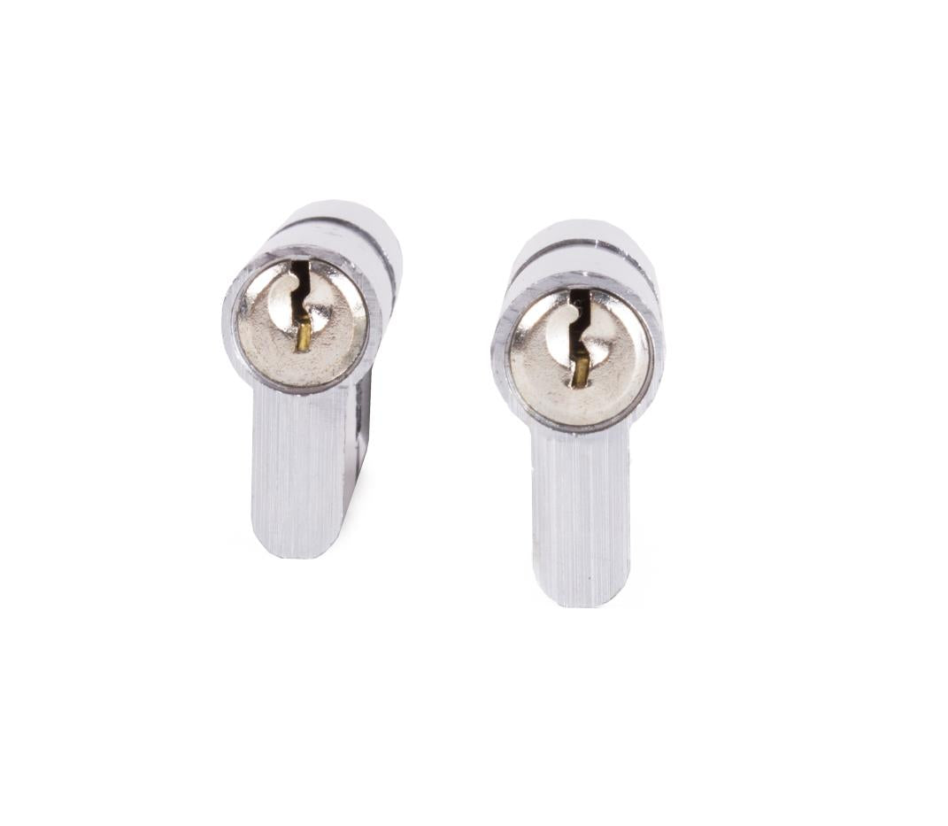 Cylindre profil euro 60 mm 2 pcs clés identiques
