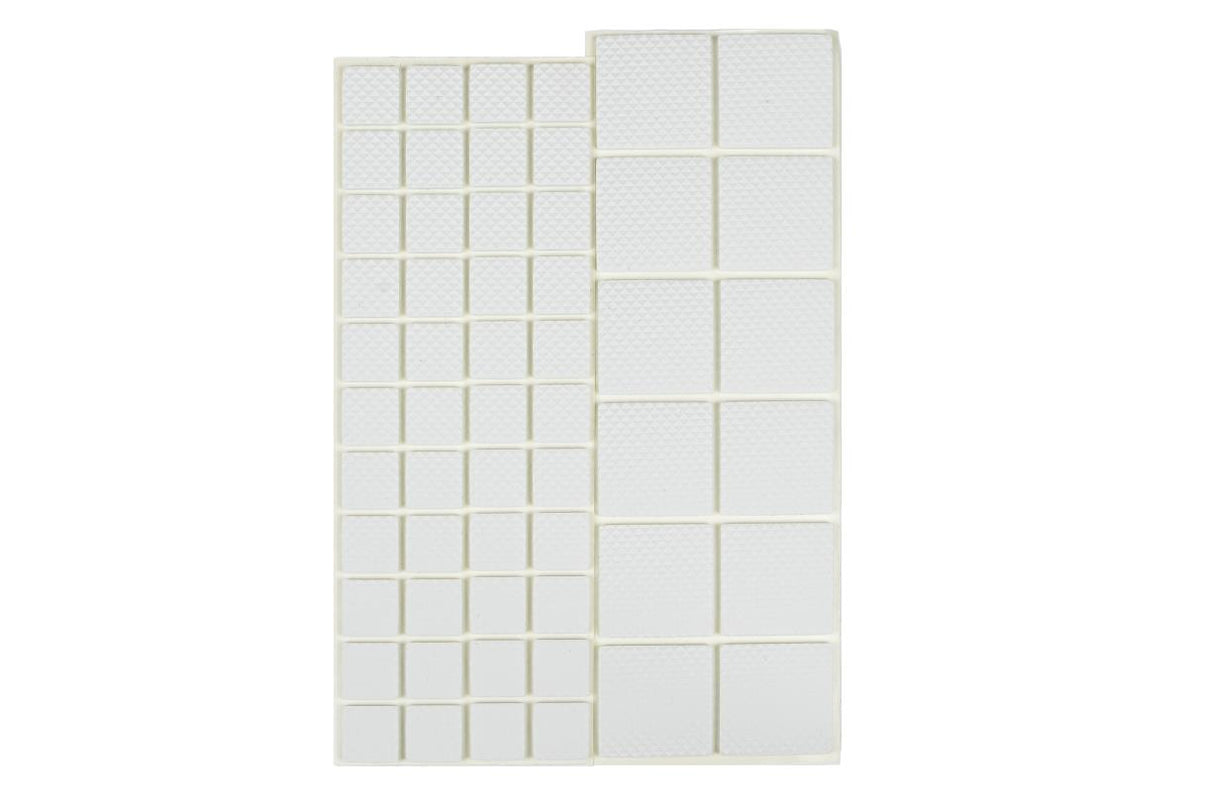 Caoutchouc antirayures 56 pcs blanc