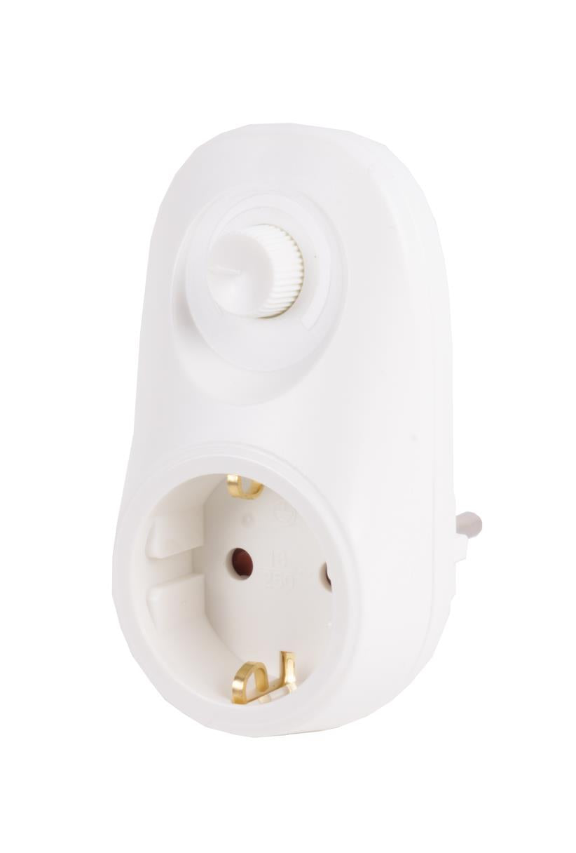 Steckdosenadapter mit Dimmer