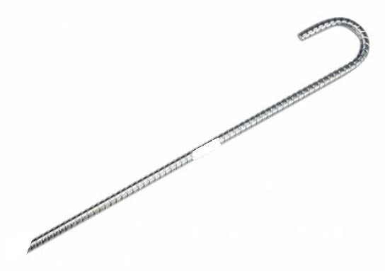 Grondpen gebogen ø12 x 380 mm