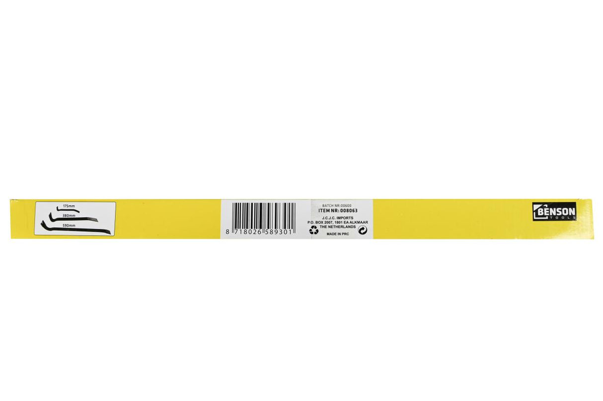 Brecheisen-Satz 3-tlg