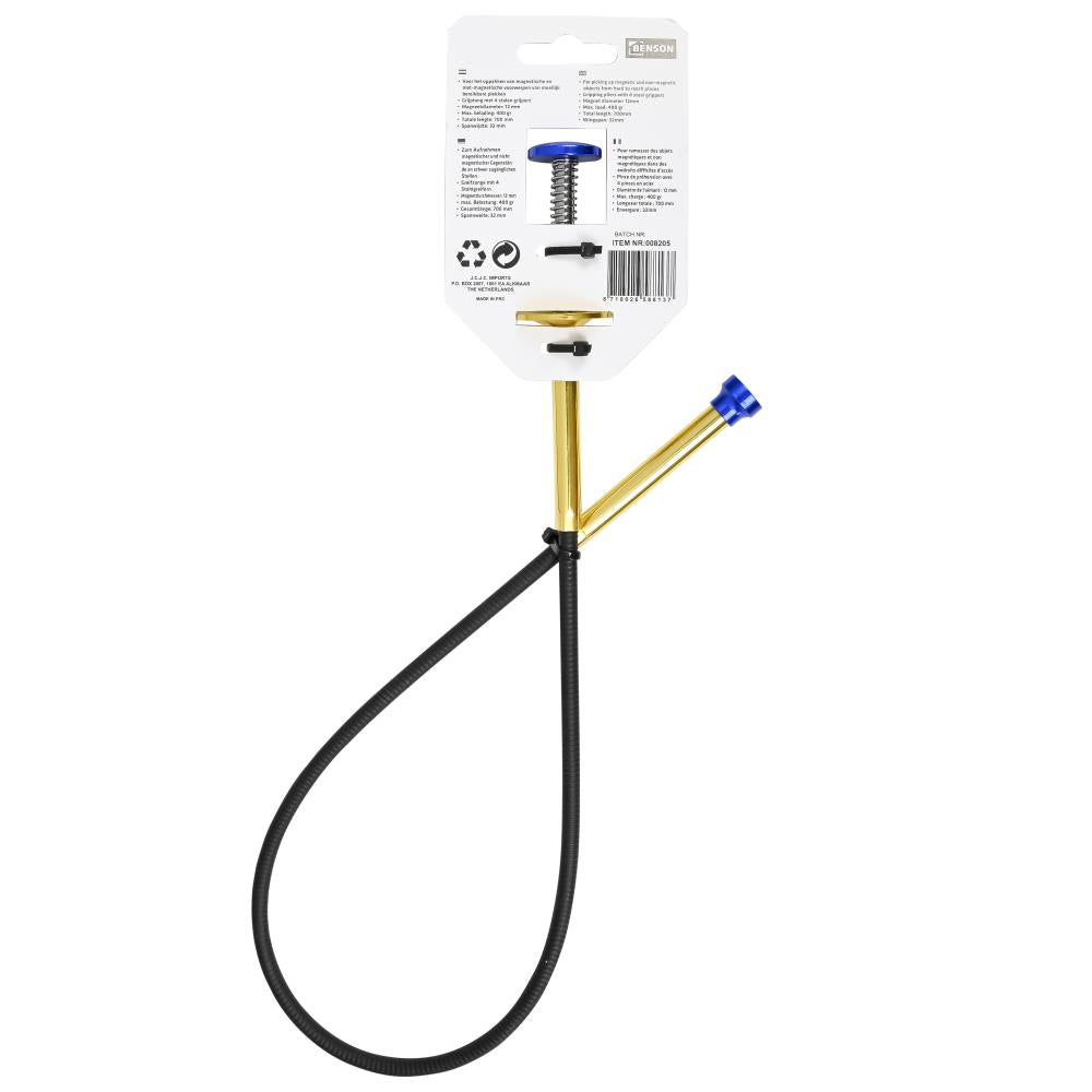 Outil de préhension 2-en-1 alu + aimant