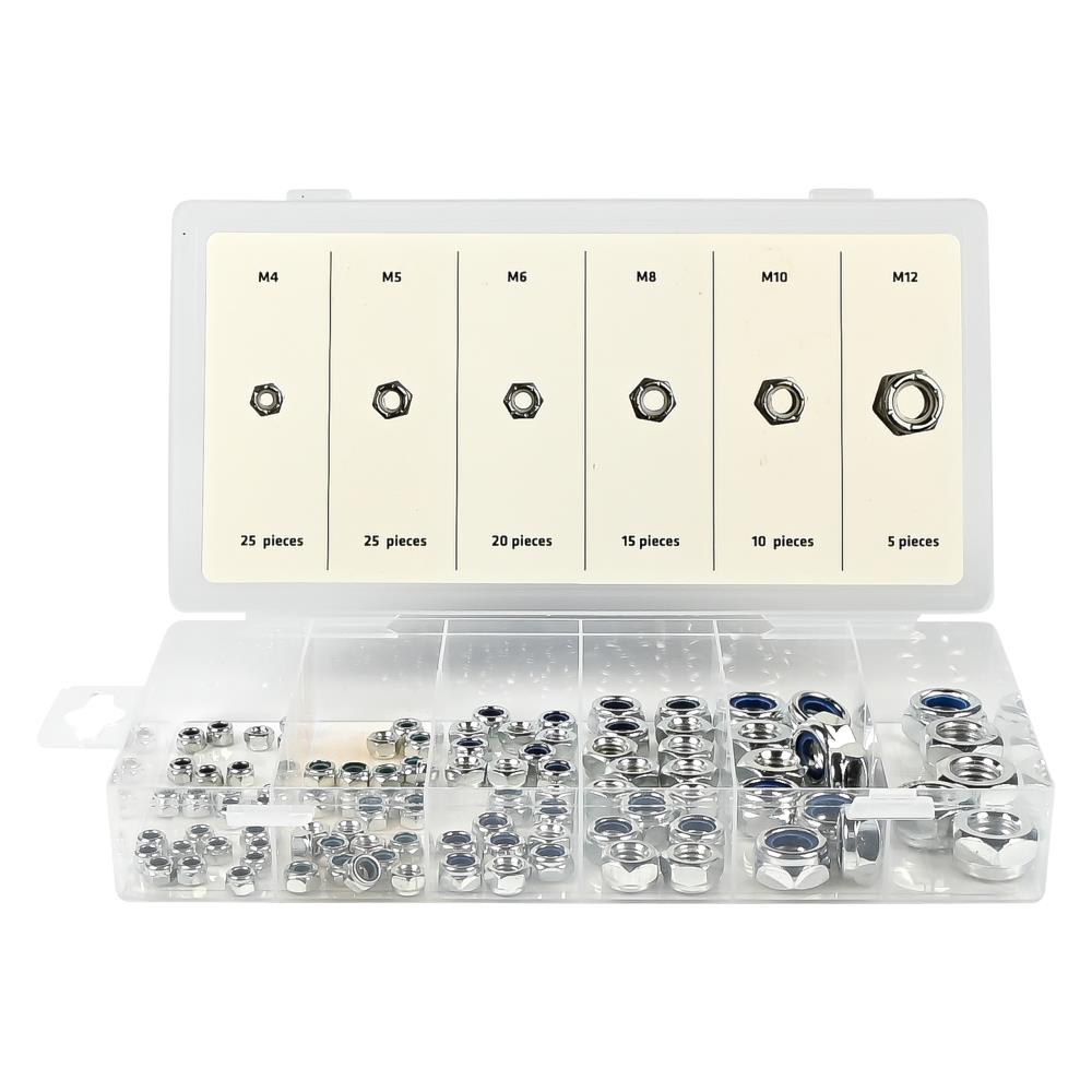 Nuts set self-locking 100 pcs