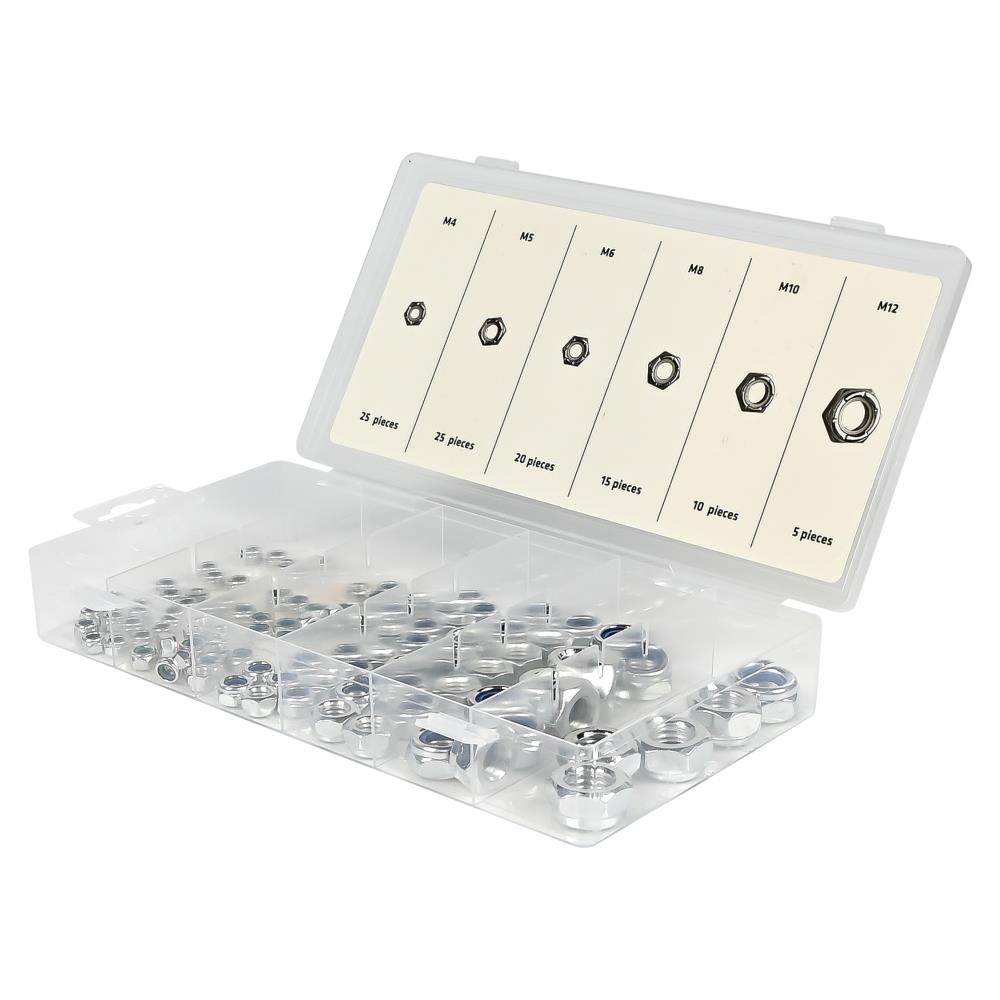 Nuts set self-locking 100 pcs