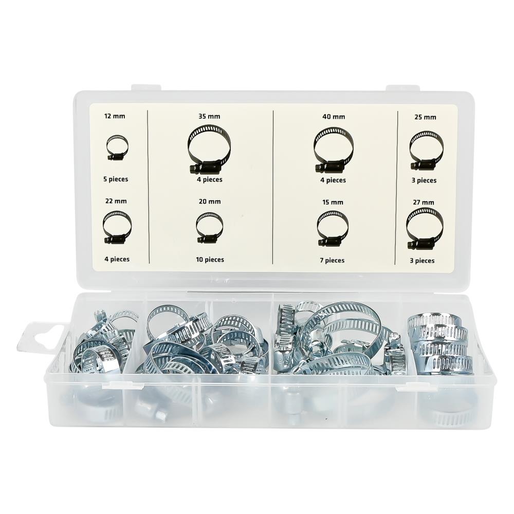 Hose clamp set 40 pcs