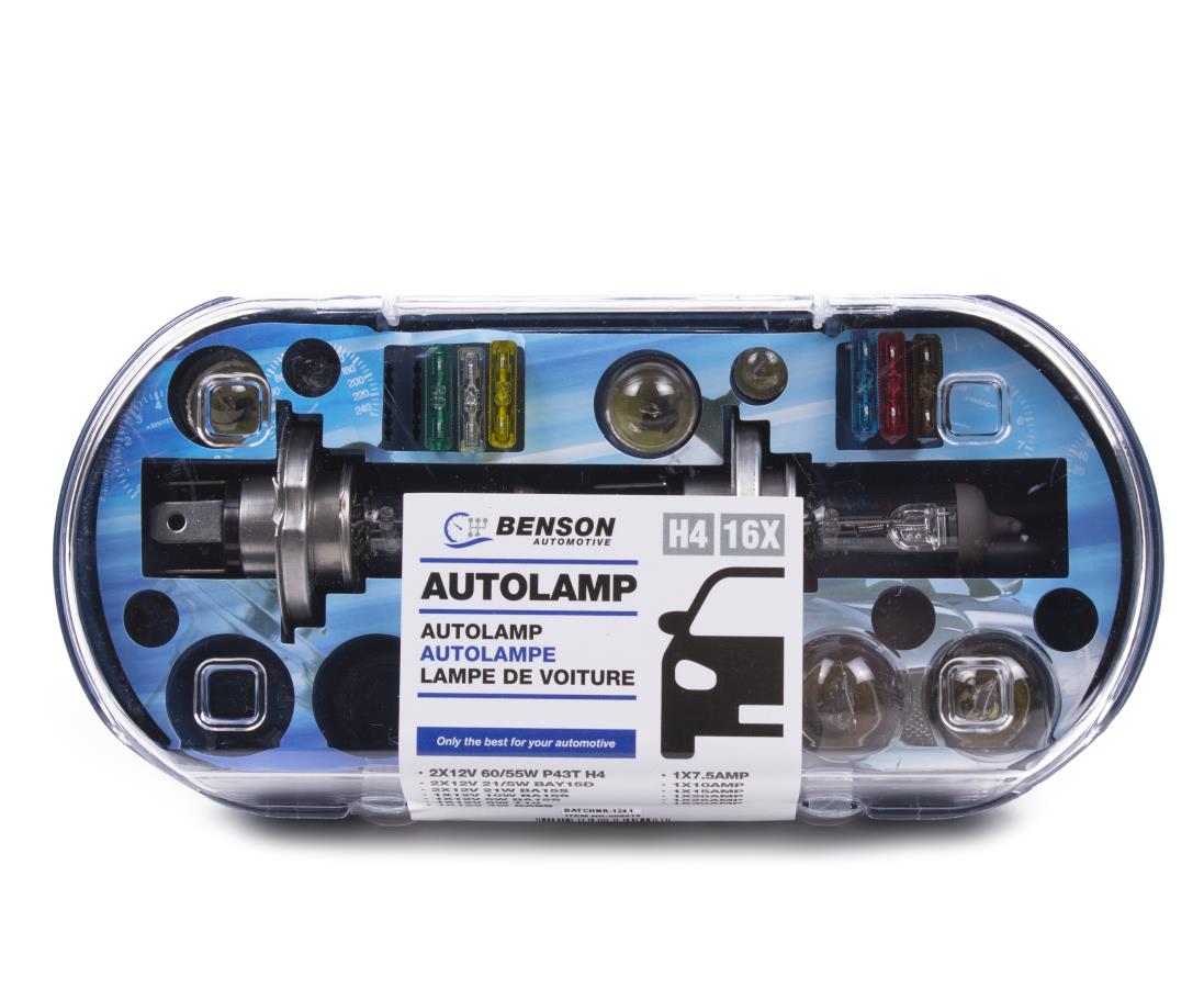Car light h4 12V 16 pcs jumbo box E4