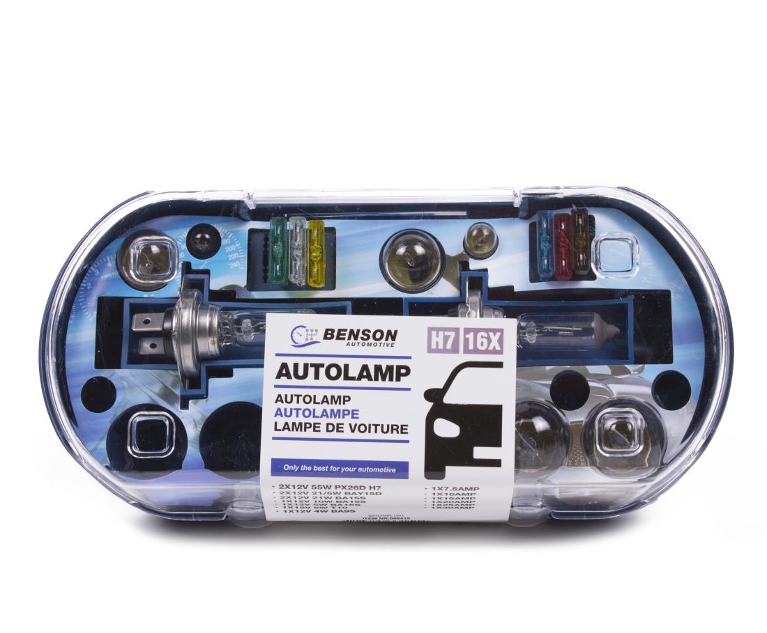 Car light H7 12V 16 pcs jumbo box E4