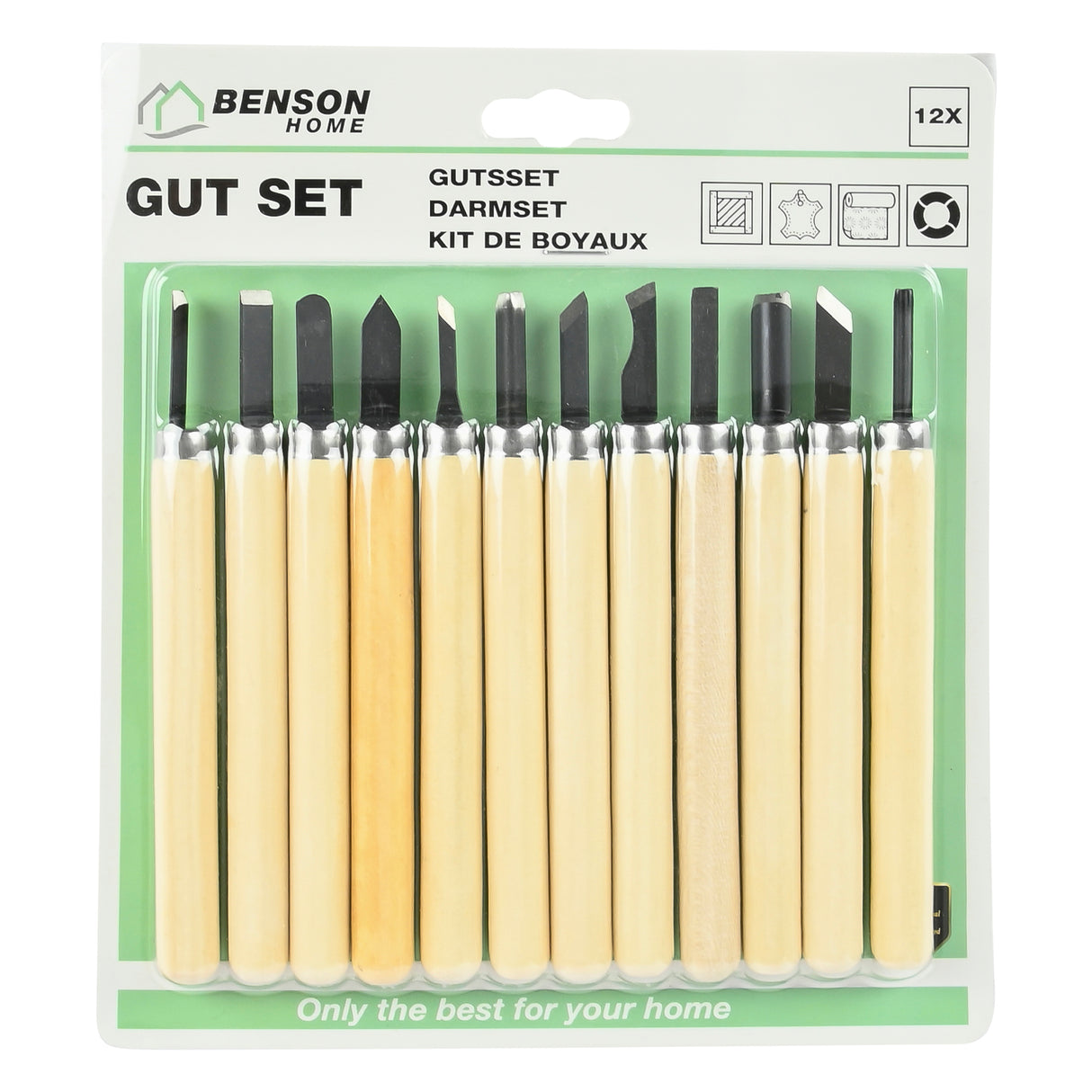 Set de gouge hobby 12 pcs