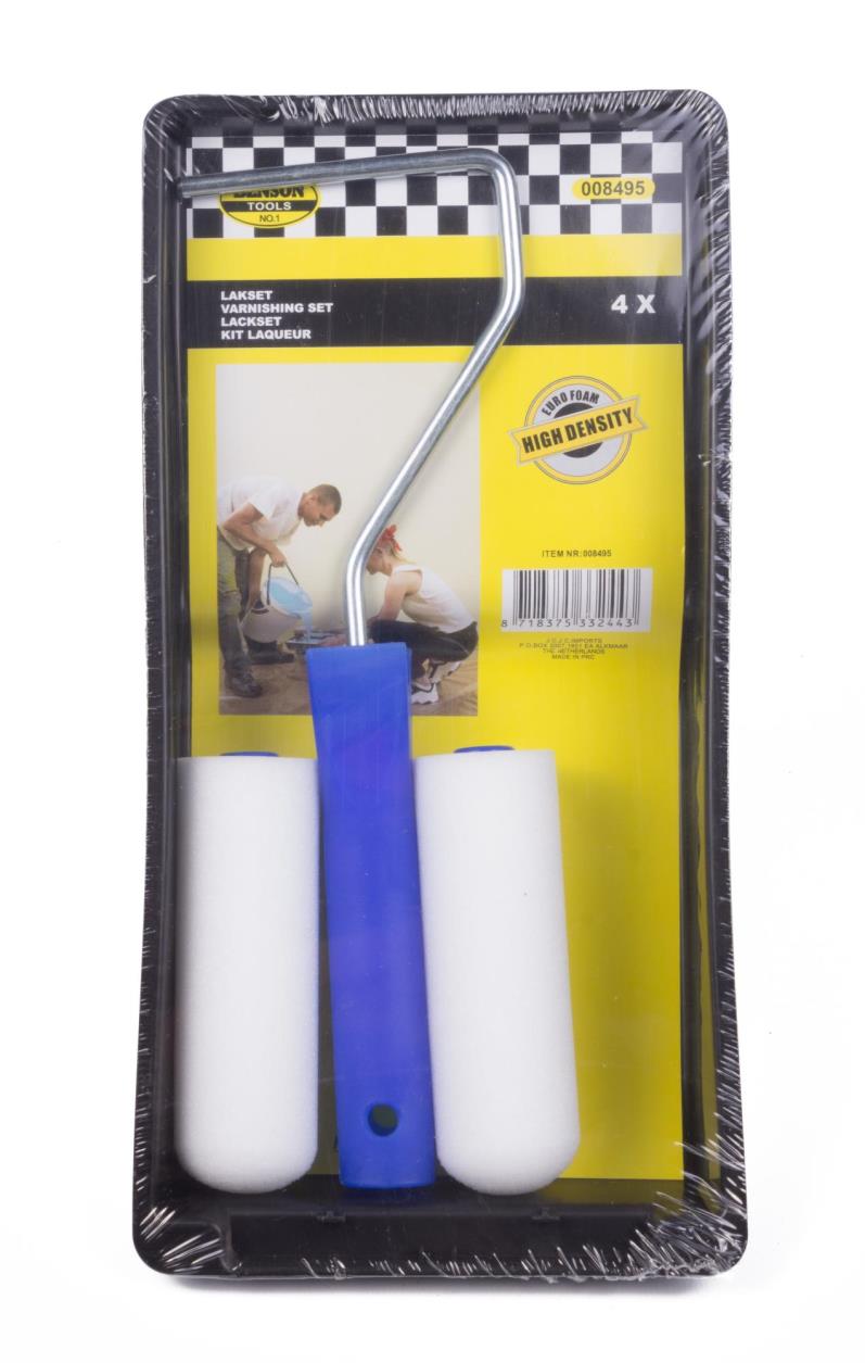 Lackier-Set 4-tlg 10 cm / Profi