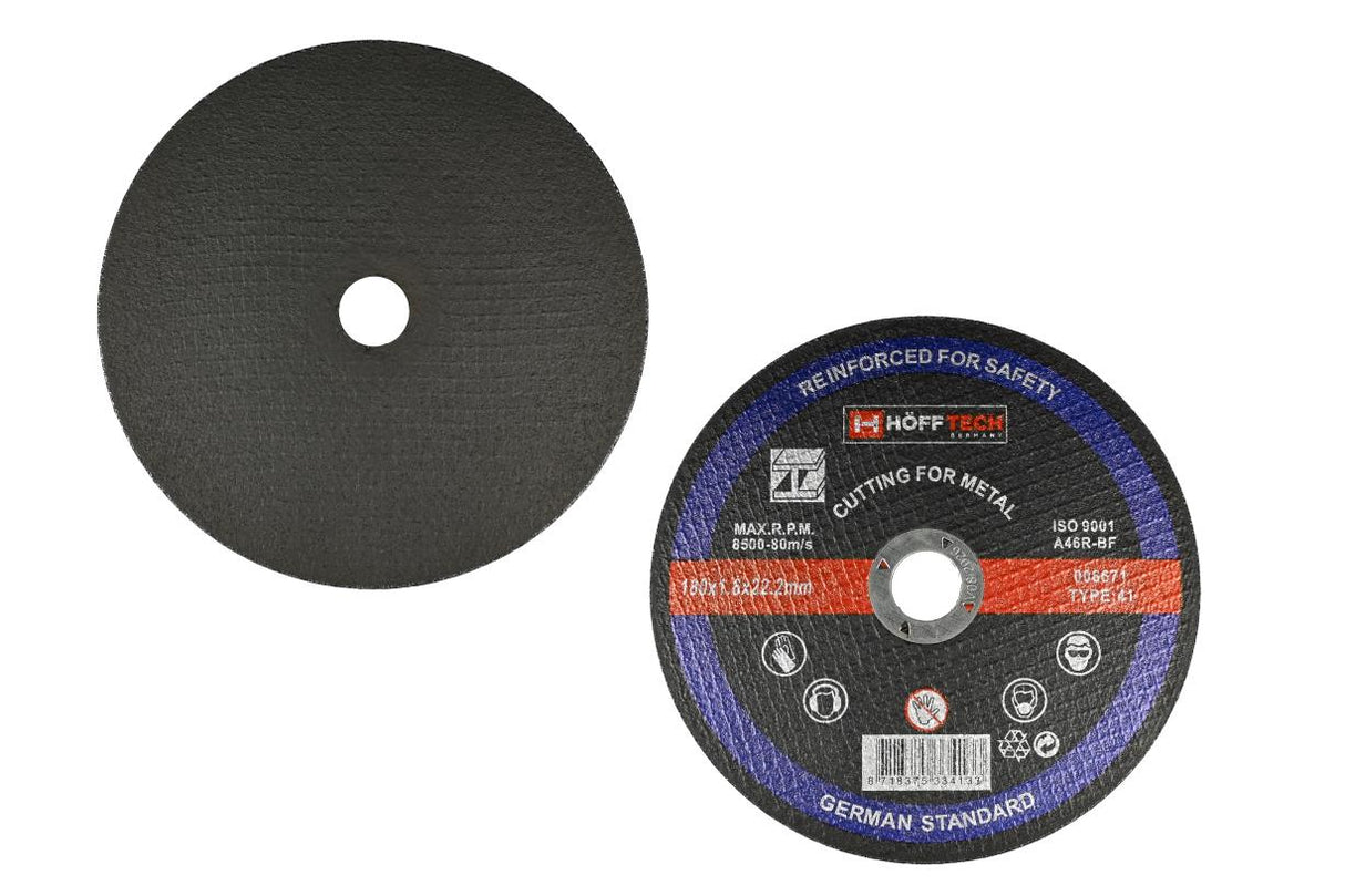 Schleifscheibe Metall ø180 x 1.6 x 22.2 mm