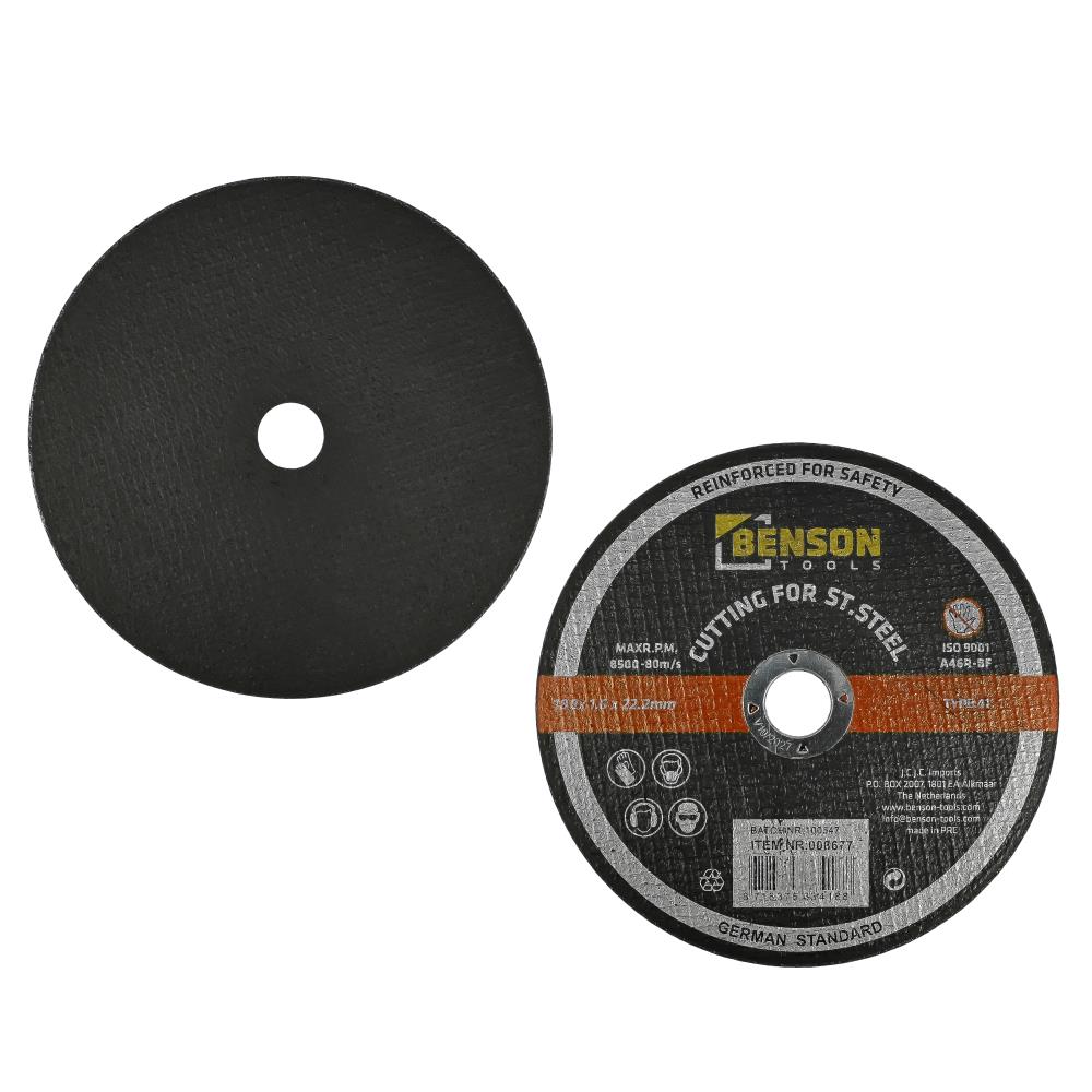 Cutting disc SS ø180 x 1.6 x 22.2 mm