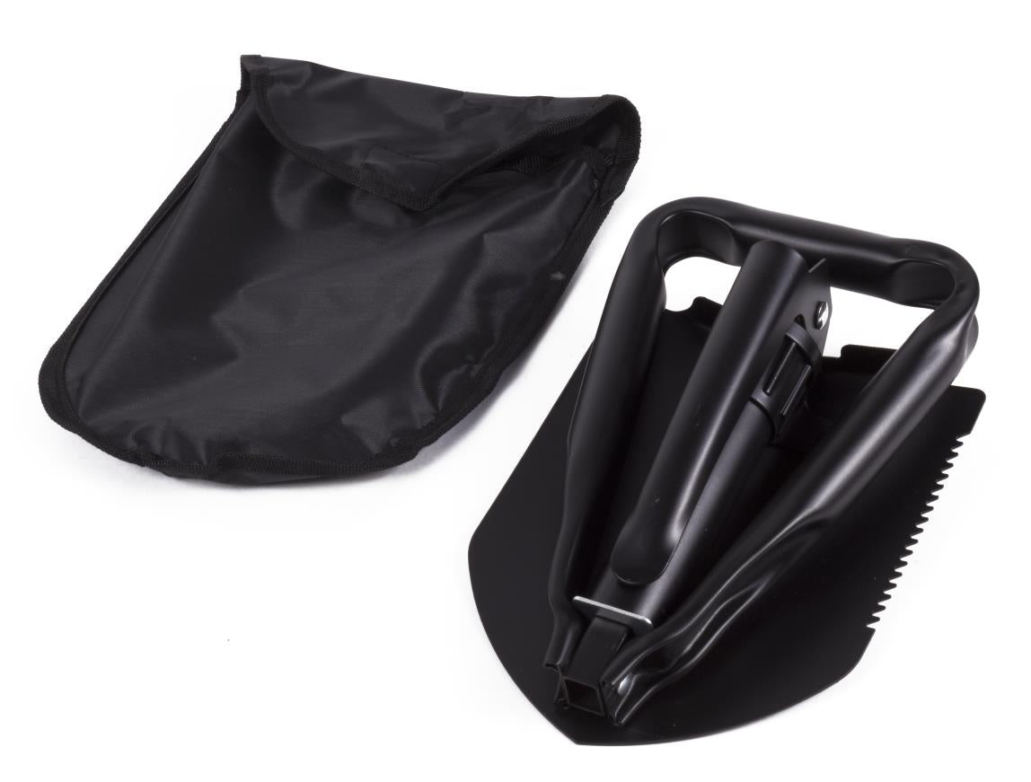 Folding spade multifunction