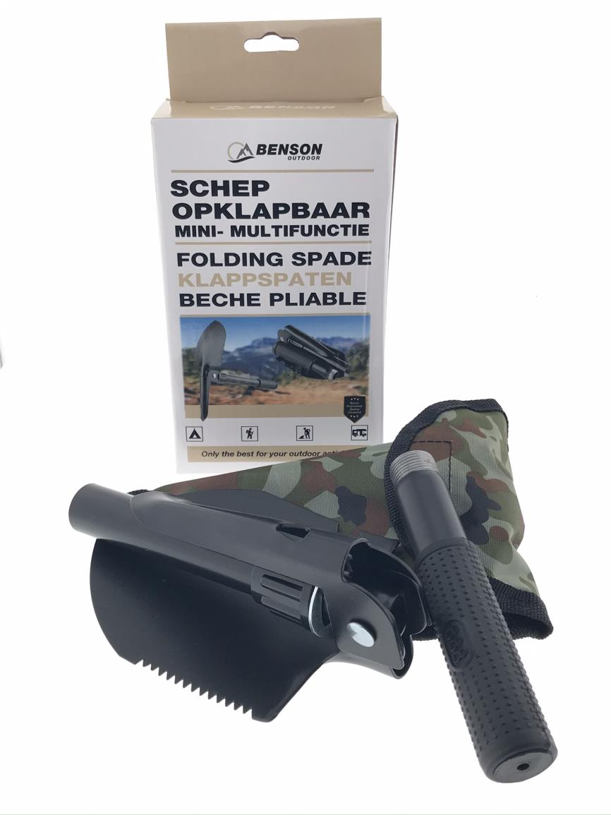 Folding spade mini multifunction