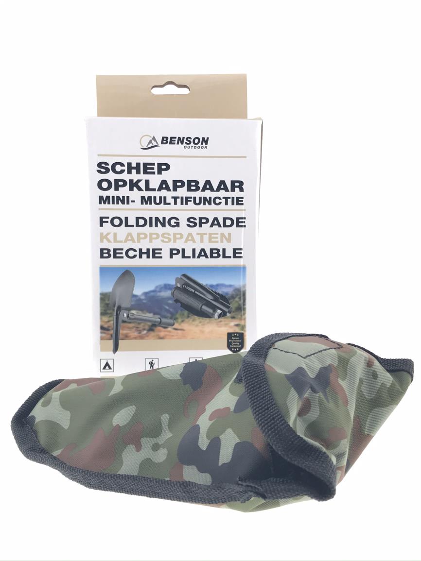 Folding spade mini multifunction
