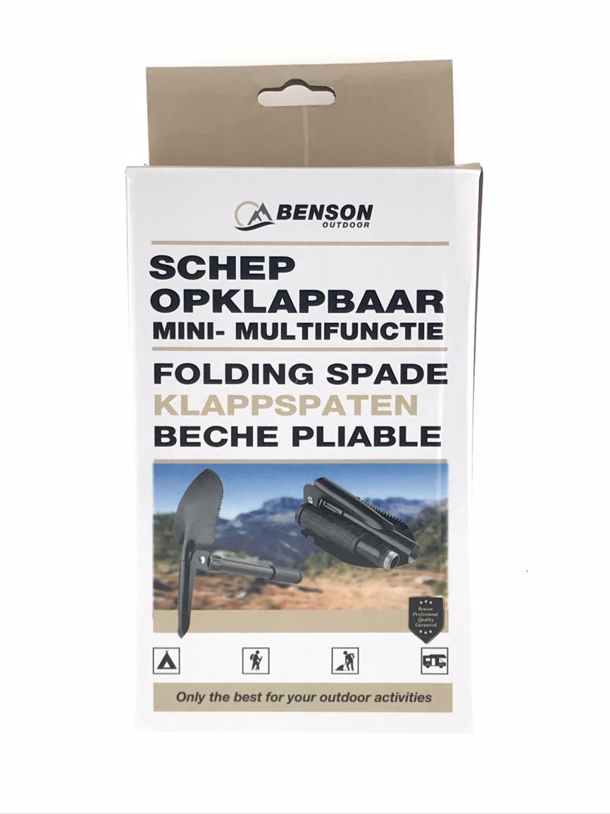 Folding spade mini multifunction