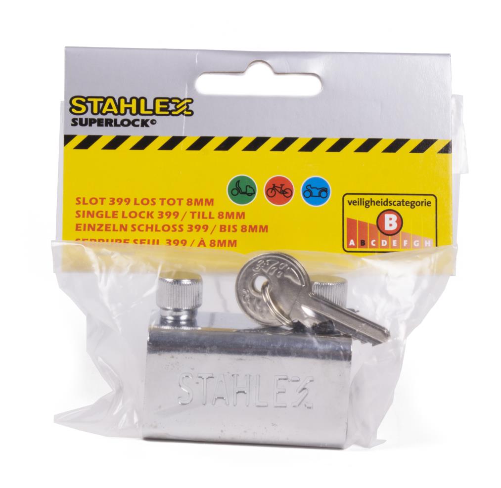 Single lock Guard with 2 pins 8 mm