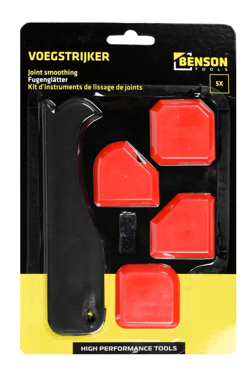 Voegstrijker set 5 dlg