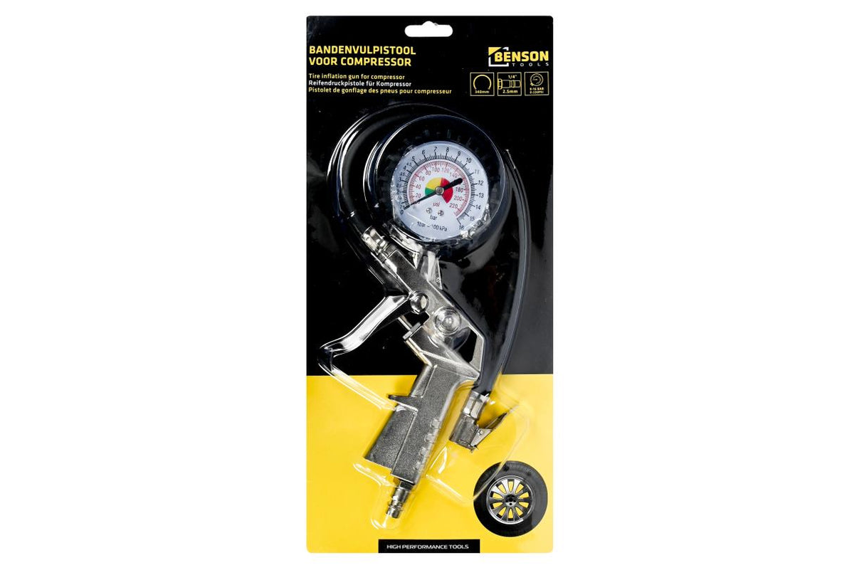 Bandenvulpistool voor compressor