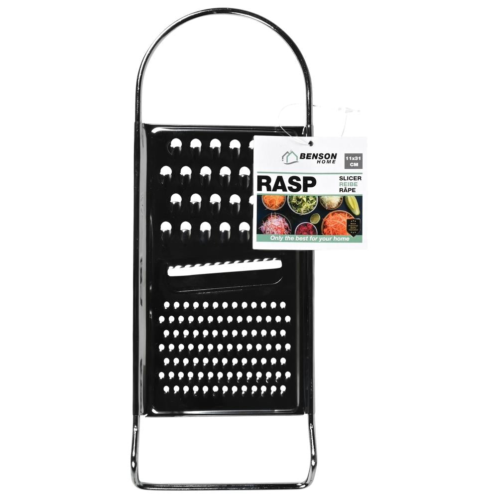 Râpe plat chrome 11 x 31 cm